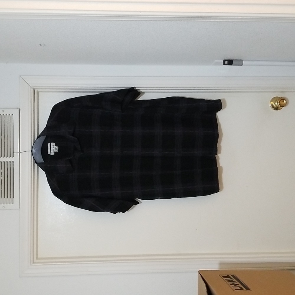 Ron Chereskin XXL Black casual button down shirt
